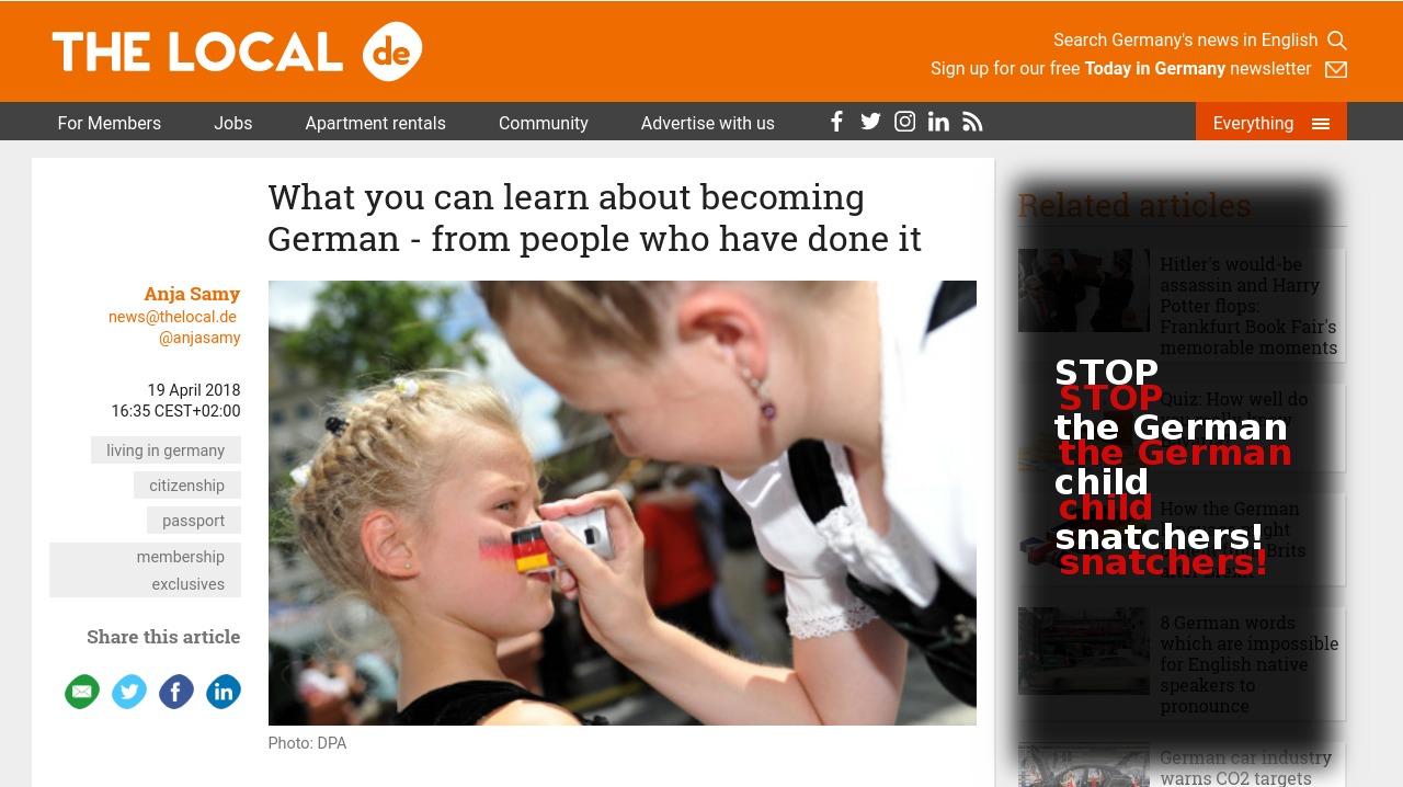 STOP the German child snatchers!